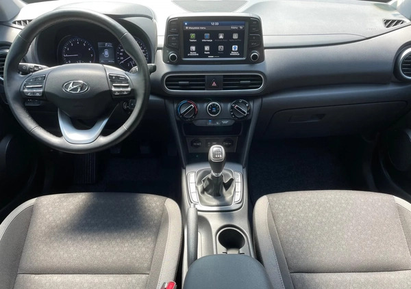 Hyundai Kona cena 68000 przebieg: 15000, rok produkcji 2018 z Kutno małe 106